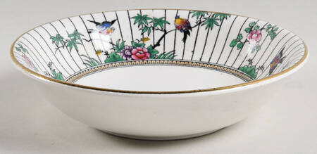 Springtime (Gold Trim) Coupe Cereal Bowl