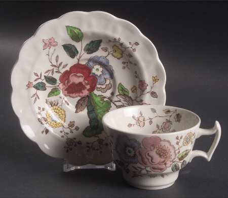 Stanway Flat Cup & Saucer Set