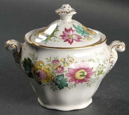 Victoria Sugar Bowl & Lid