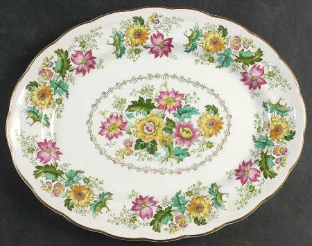Victoria 12" Oval Serving Platter