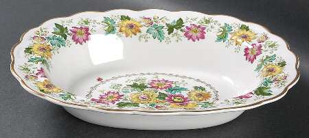 Victoria 10" Oval Vegetable Bowl