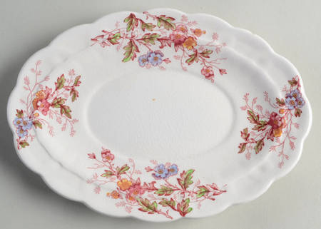 Washington (Multicolor, Scalloped) Underplate for Gravy Boat