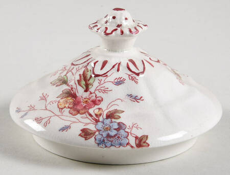 Washington (Multicolor, Scalloped) Lid for Sugar Bowl