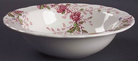 Washington (Multicolor, Scalloped) 8" Round Vegetable Bowl