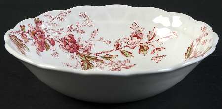 Washington (Multicolor, Scalloped) Coupe Cereal Bowl
