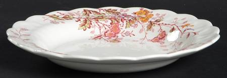 Washington (Multicolor, Scalloped) Rim Soup Bowl