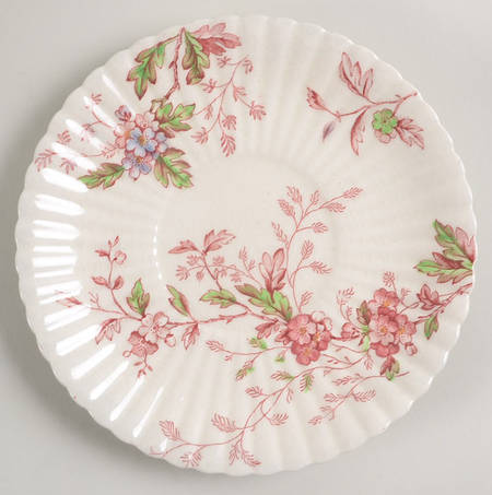 Washington (Multicolor, Ribbed) Saucer for Cream Soup Bowl