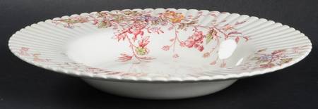 Washington (Multicolor, Ribbed) Large Rim Soup Bowl