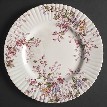 Washington (Multicolor, Ribbed) Dinner Plate