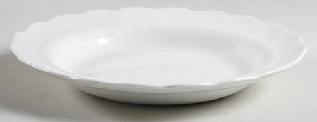 White Majestic Rim Soup Bowl