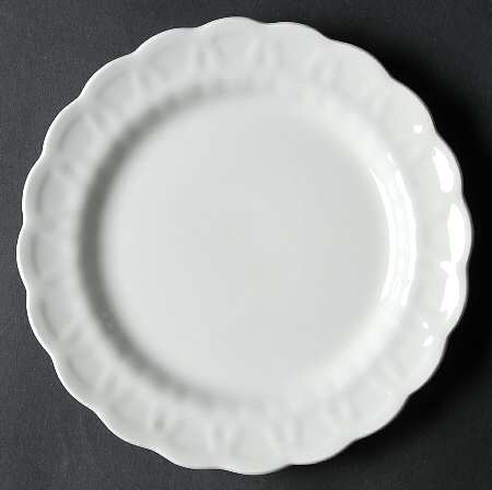 White Majestic Salad Plate