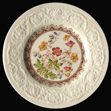 Wild Rose Bread & Butter Plate
