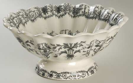 Lahore Black Large Fruit Bowl