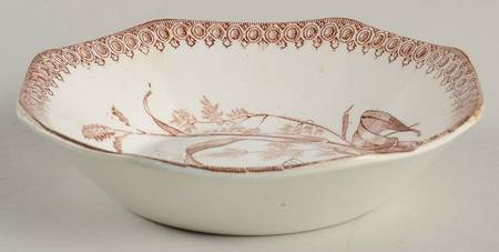 Summer Time Brown Fruit/Dessert (Sauce) Bowl
