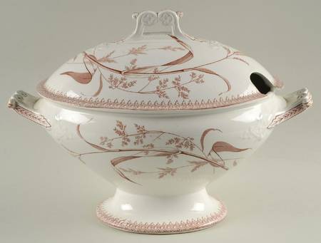 Summer Time Brown Tureen &  Lid