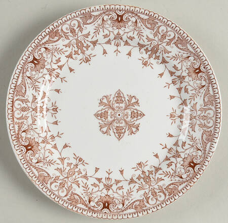 Tournay Brown Bread & Butter Plate