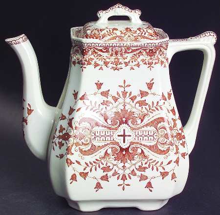 Tournay Brown Teapot & Lid