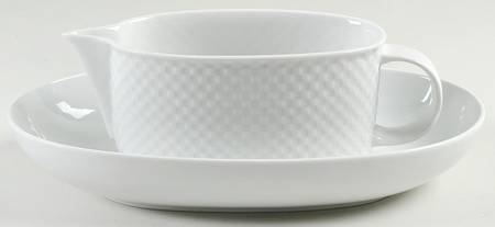Chess Gravy Boat & Underplate