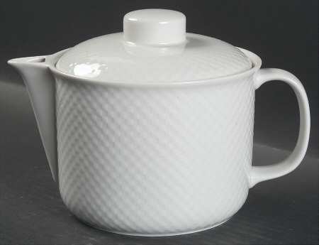 Chess Teapot & Lid