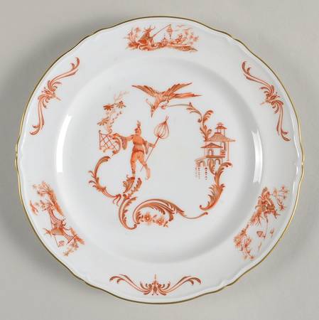 BOY4 (Gold Trim) Salad Plate