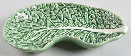 Cabbage Green Crescent Salad Plate
