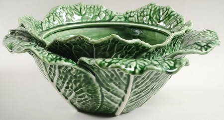 Cabbage Green Tureen No Lid