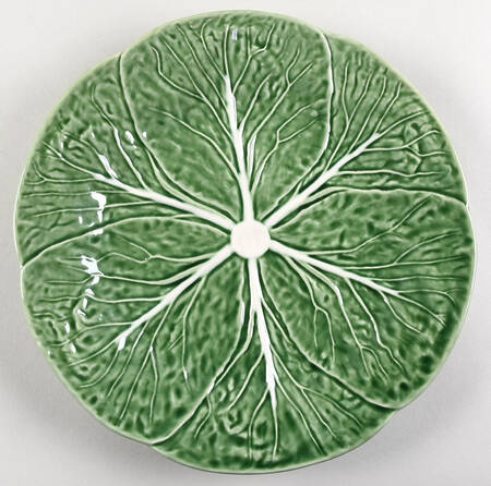 Cabbage Green Dinner Plate