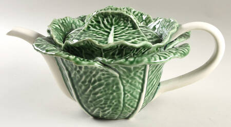 Cabbage Green Teapot & Lid
