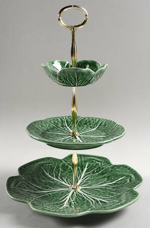 Cabbage Green Tiered Fruit Dip HC