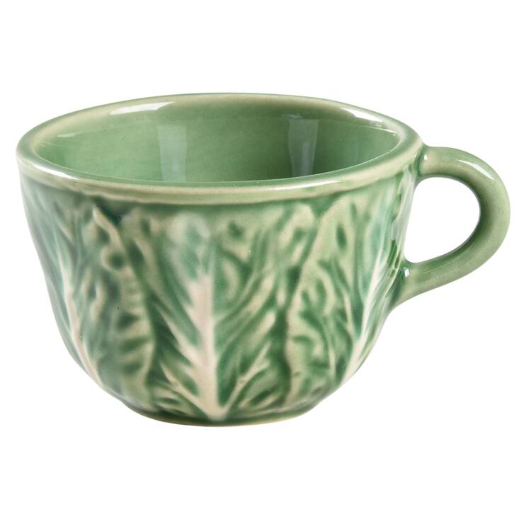 Cabbage Green Flat Demitasse Cup