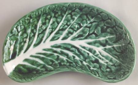 Cabbage Green Crescent Salad Plate