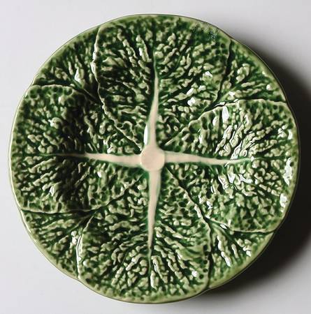 Cabbage Green Bread & Butter Plate