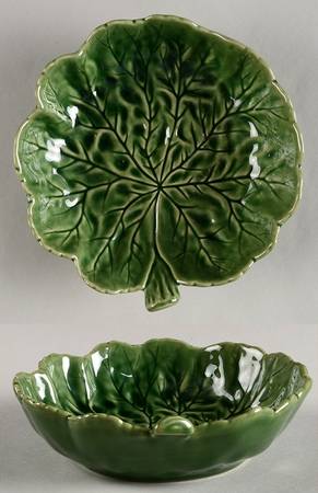 Cabbage Green Coupe Soup Bowl