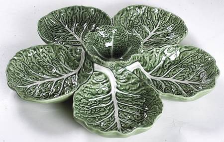 Cabbage Green 6-Part Relish