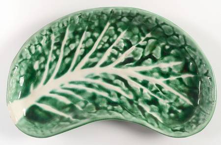 Cabbage Green Crescent Salad Plate