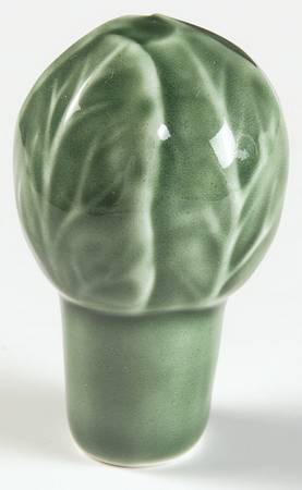 Cabbage Green Stopper for Oil Or Vinegar Cruet