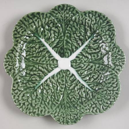 Cabbage Green Canape Plate