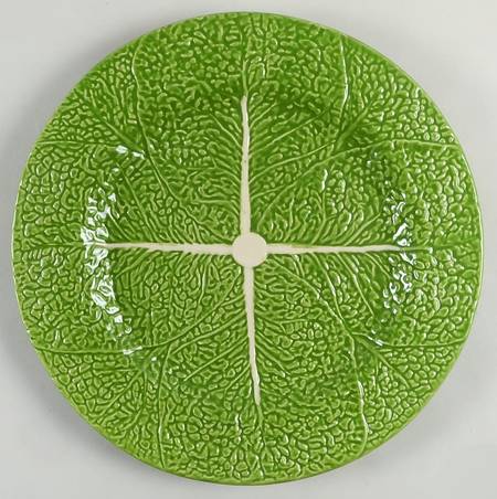 Cabbage Green 13" Chop Plate (Round Platter)