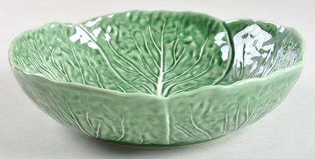 Cabbage Green 9" Round Serving Bowl