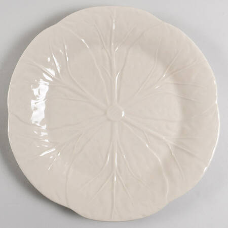 Cabbage White 12" Chop Plate (Round Platter) by Bordallo Pinheiro