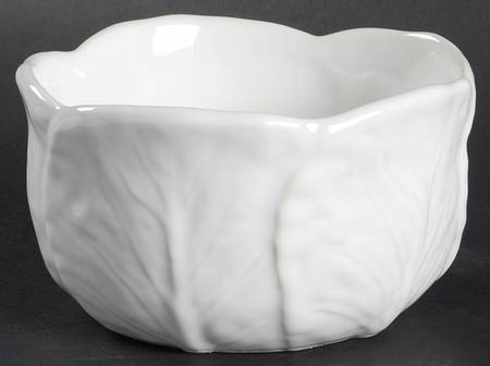 Cabbage White 4" All Purpose Bowl by Bordallo Pinheiro