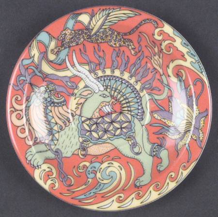 Fantasia Saucer for Flat Demitasse Cup