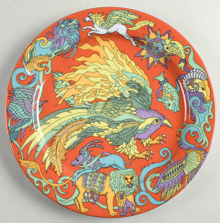 Fantasia Dinner Plate