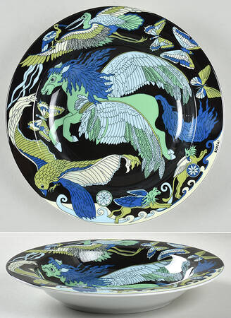 Fantasia Large Rim Soup Bowl
