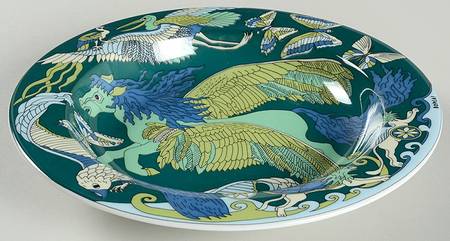 Fantasia Large Rim Soup Bowl
