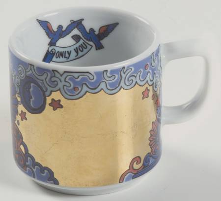 Gold Flat Demitasse Cup