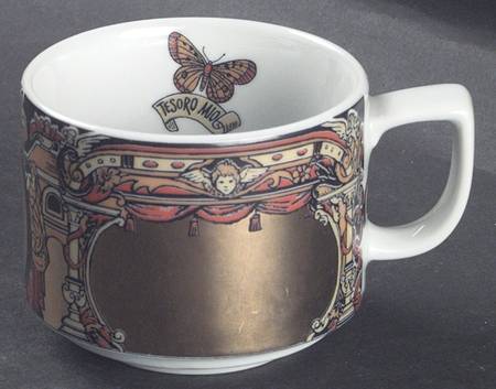 Gold Flat Cup