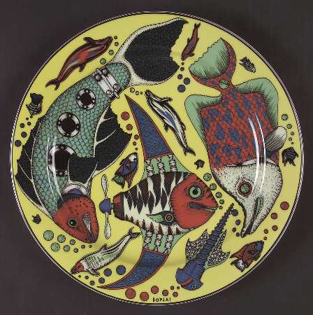 Paradise Dinner Plate