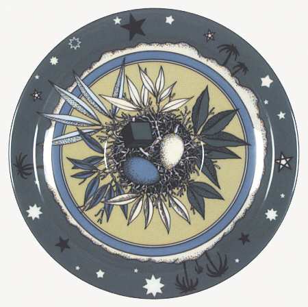 Paradise Saucer for Flat Cup