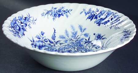 Beacon Hill Blue 9" Round Vegetable Bowl